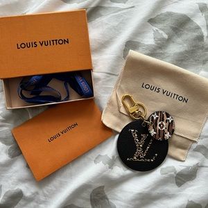 Louis Vuitton Jungle collection key/bag charm